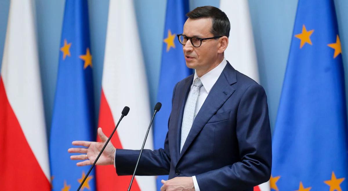 Premier Morawiecki: zapraszam wszystkie kluby i koła parlamentarne na rozmowę ws. relokacji migrantów