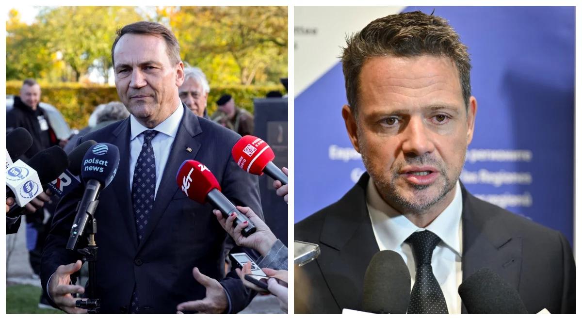 Trzaskowski czy Sikorski? Sondaż wskazuje, kto miałby większe szanse w kandydatem PiS