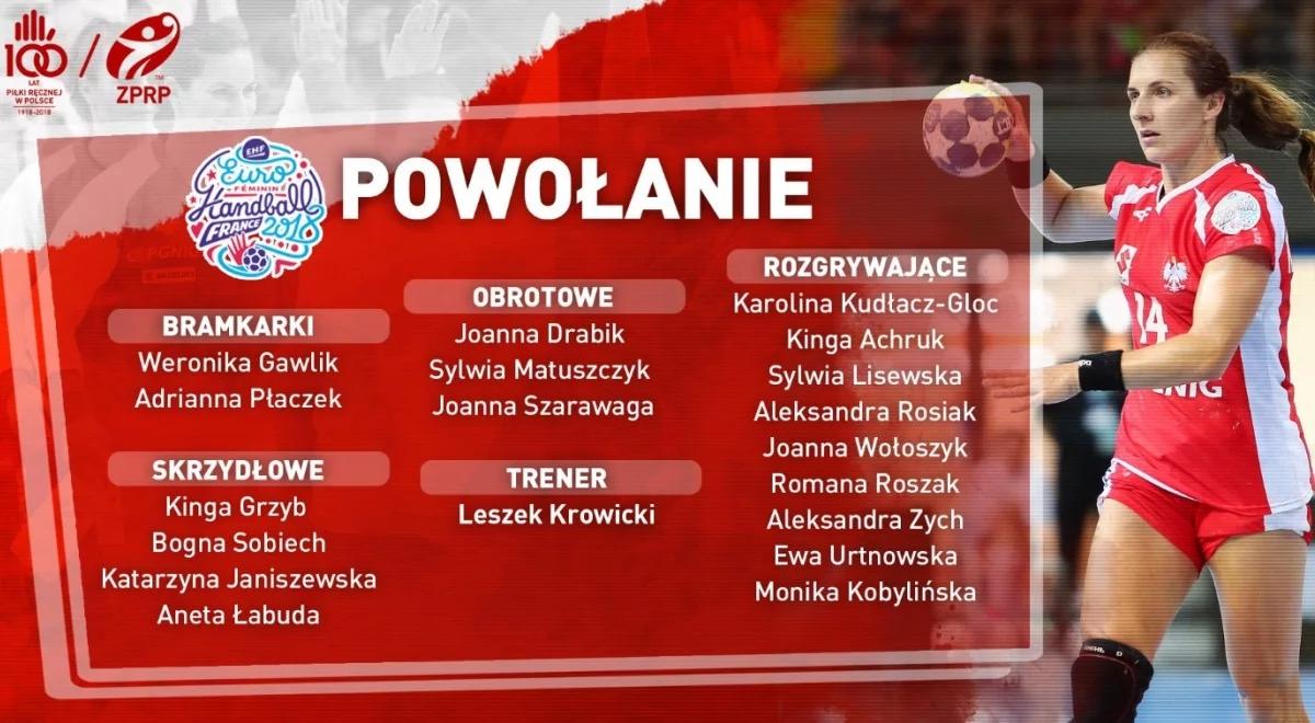 ME piłkarek ręcznych: znamy kadrę pań na turniej we Francji 