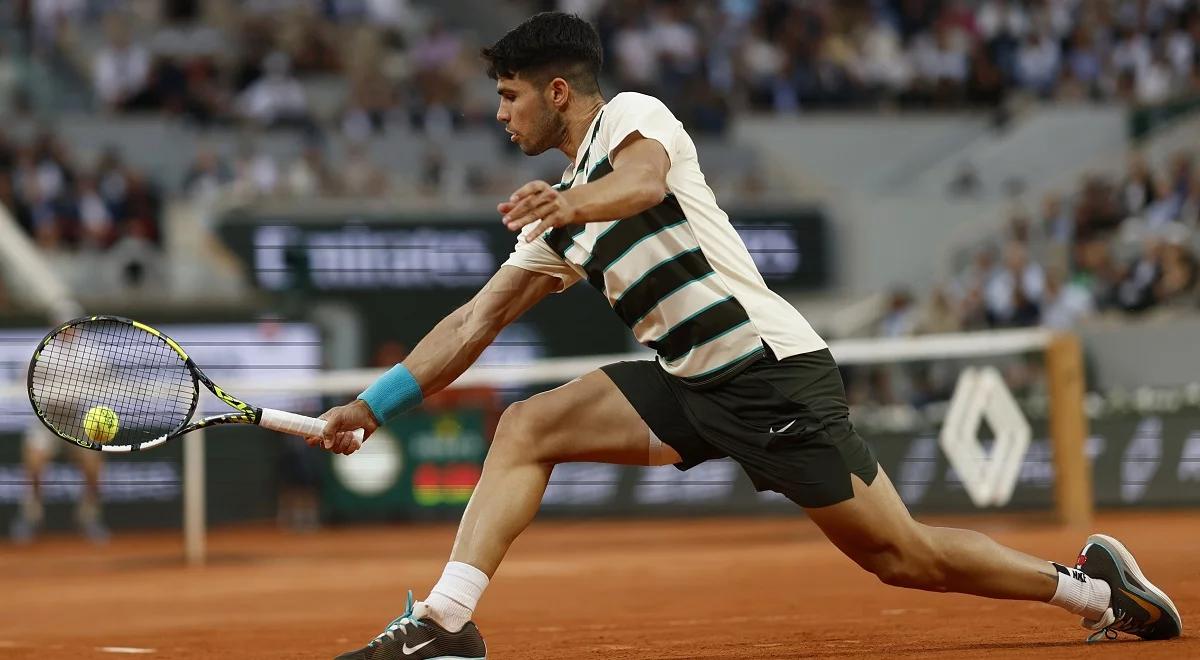 Ekspresowe zwycięstwo Carlosa Alcaraza. Obrońca tytułu w półfinale Roland Garros