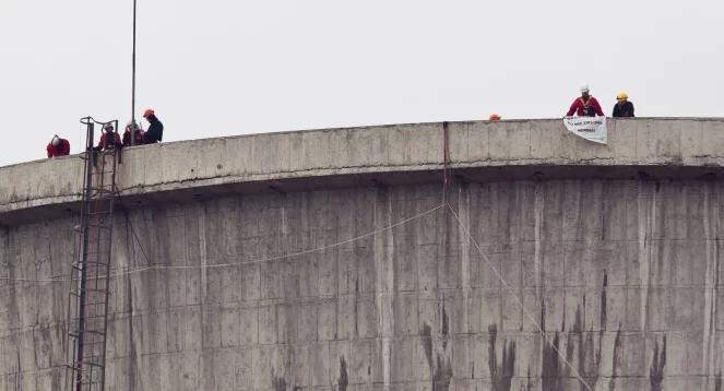Bogatynia: zatrzymanie działaczy Greenpeace 