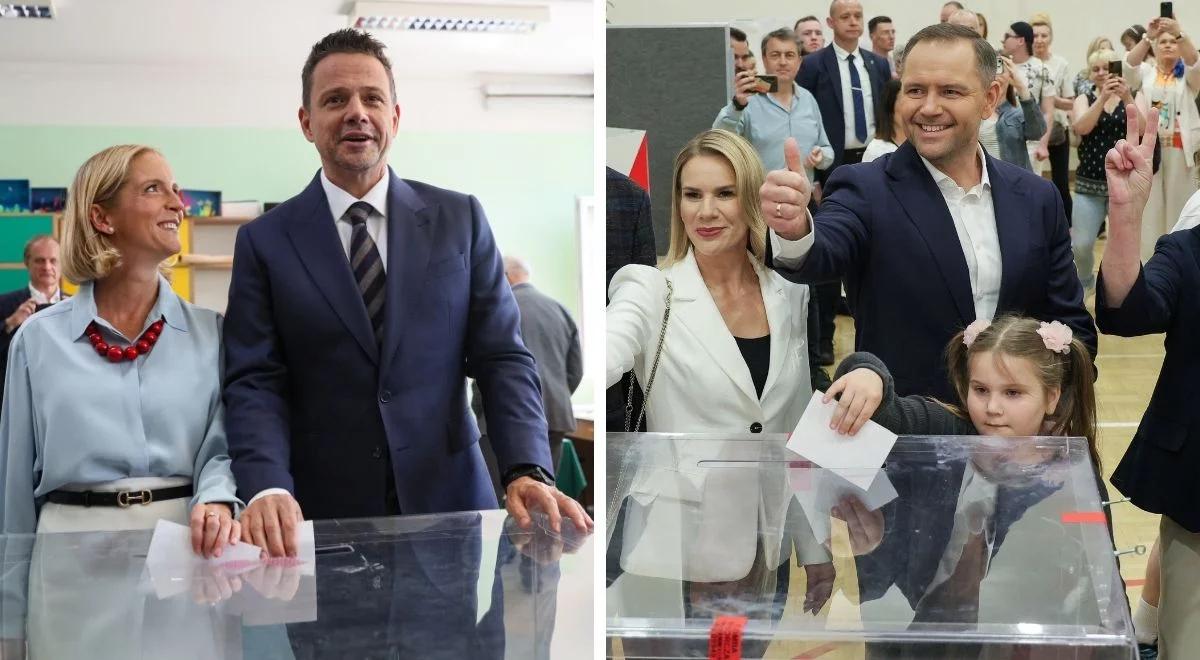 Trzaskowski i Nawrocki zagłosowali. Ostatnie chwile na pójście na wybory