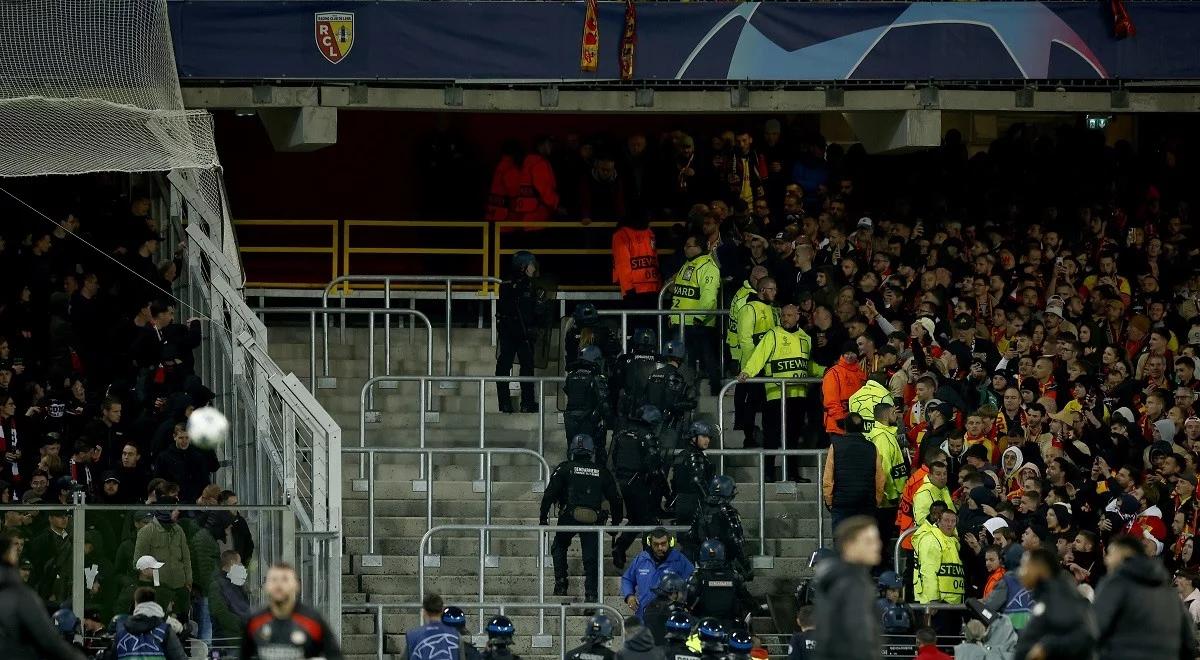 Liga Mistrzów: zamieszki podczas meczu Lens - PSV. 24 osoby zostały ranne
