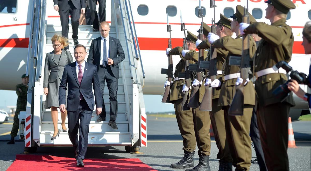 Andrzej Duda z wizytą w Estonii