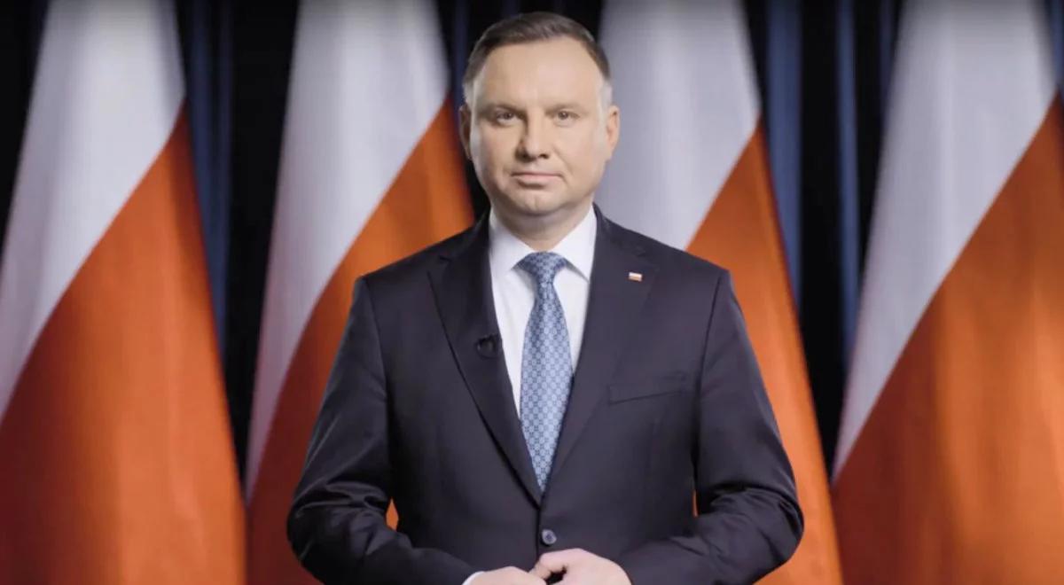 "Nie możemy ulec panice". Orędzie prezydenta Andrzeja Dudy ws. koronawirusa