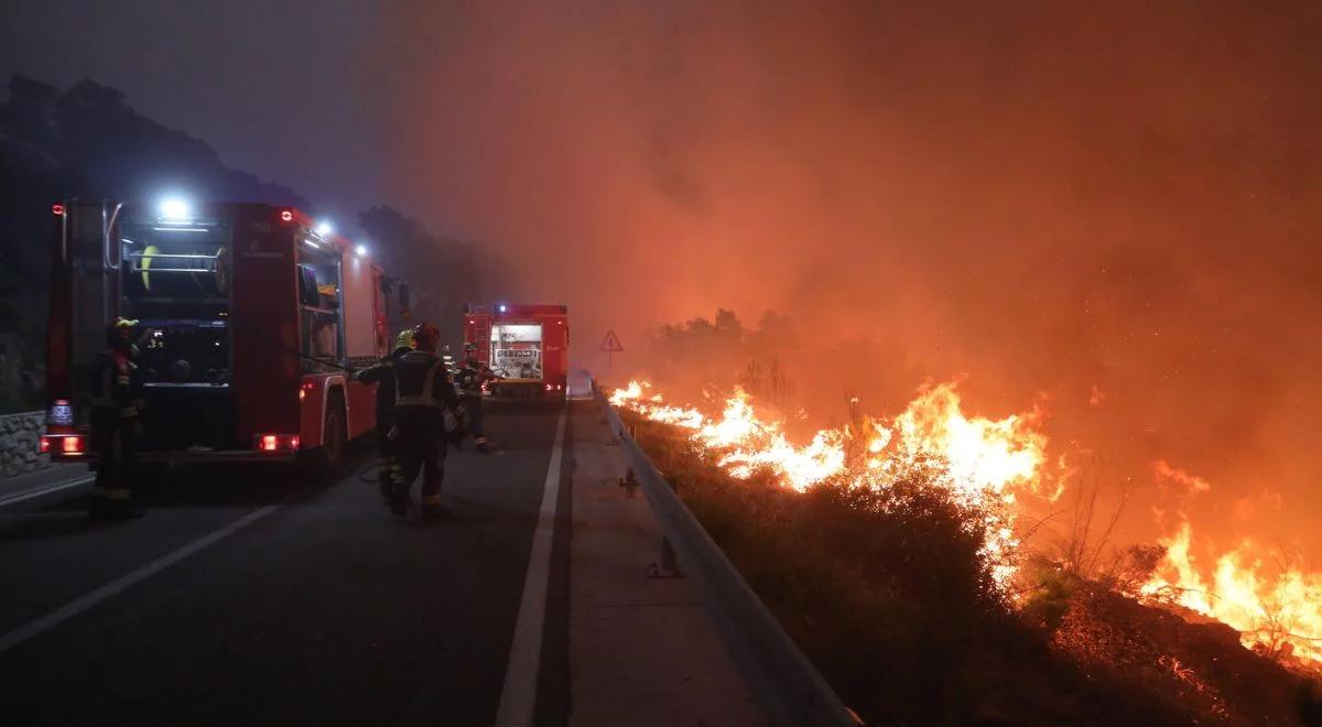 Katastrofalna sytuacja w Chorwacji. Ogień w turystycznych miejscowościach