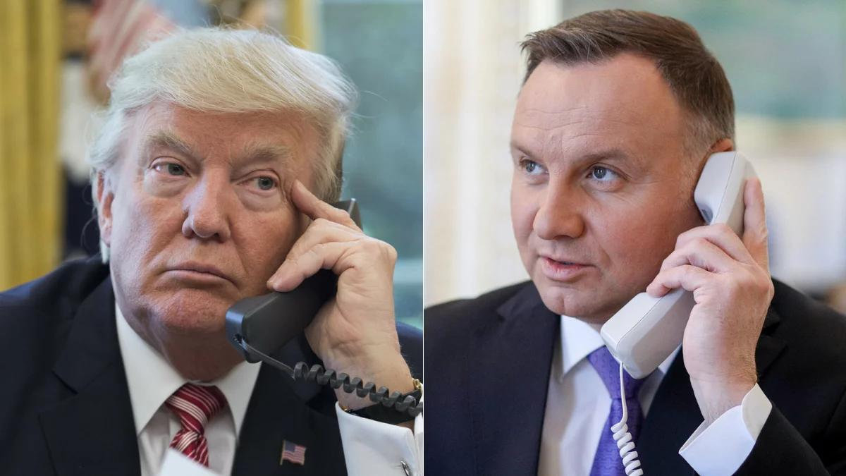 Duda rozmawiał z Trumpem. Ujawnił szczegóły