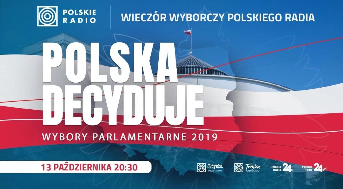 Nowoczesne studio, multimedialna forma. Wieczór wyborczy Polskiego Radia