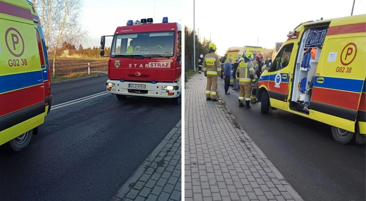 Samochód wjechał w grupę ludzi. Ranne dzieci