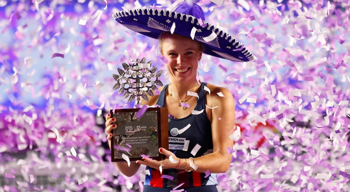 WTA Guadalajara. Magdalena Fręch najlepsza w Meksyku! Dwugodzinna walka w finale i największy sukces w karierze