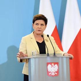 Konferencja premier Beaty Szydło. Rząd zapoznał się z informacją o działaniach po nawałnicy