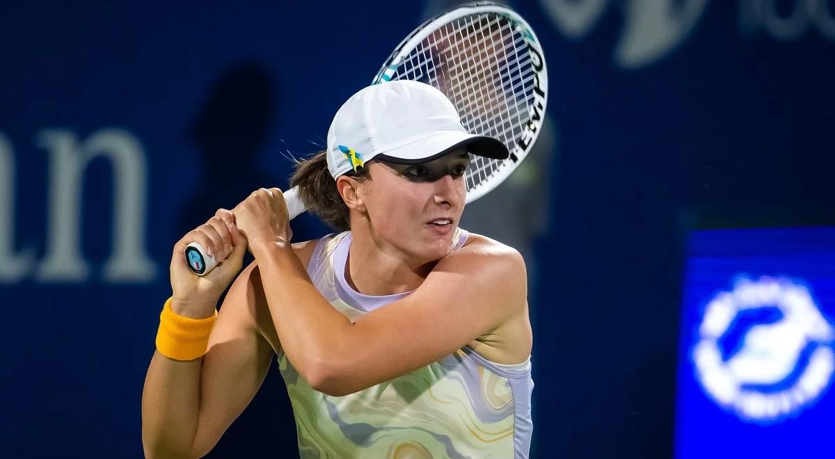 WTA Dubaj: Iga Świątek musiała wrzucić wyższy bieg w meczu z Gauff. Polka w finale!