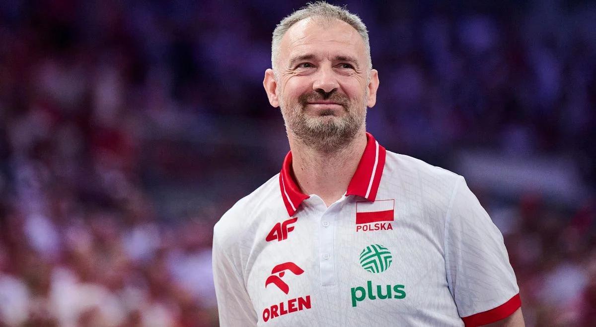 Wymowny gest Grbicia do siatkarzy tuż po zwycięstwie. Wszystko nagrały kamery