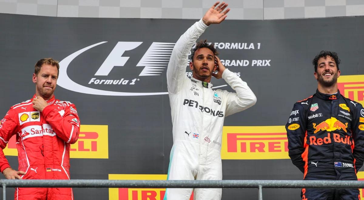 Formuła 1: Lewis Hamilton najlepszy podczas Grand Prix Belgii