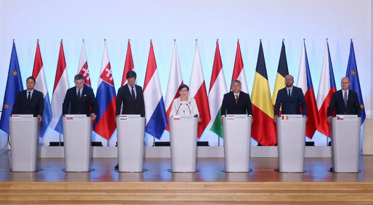 Brexit, migranci i przyszłość UE tematami szczytu premierów V4 i Beneluksu
