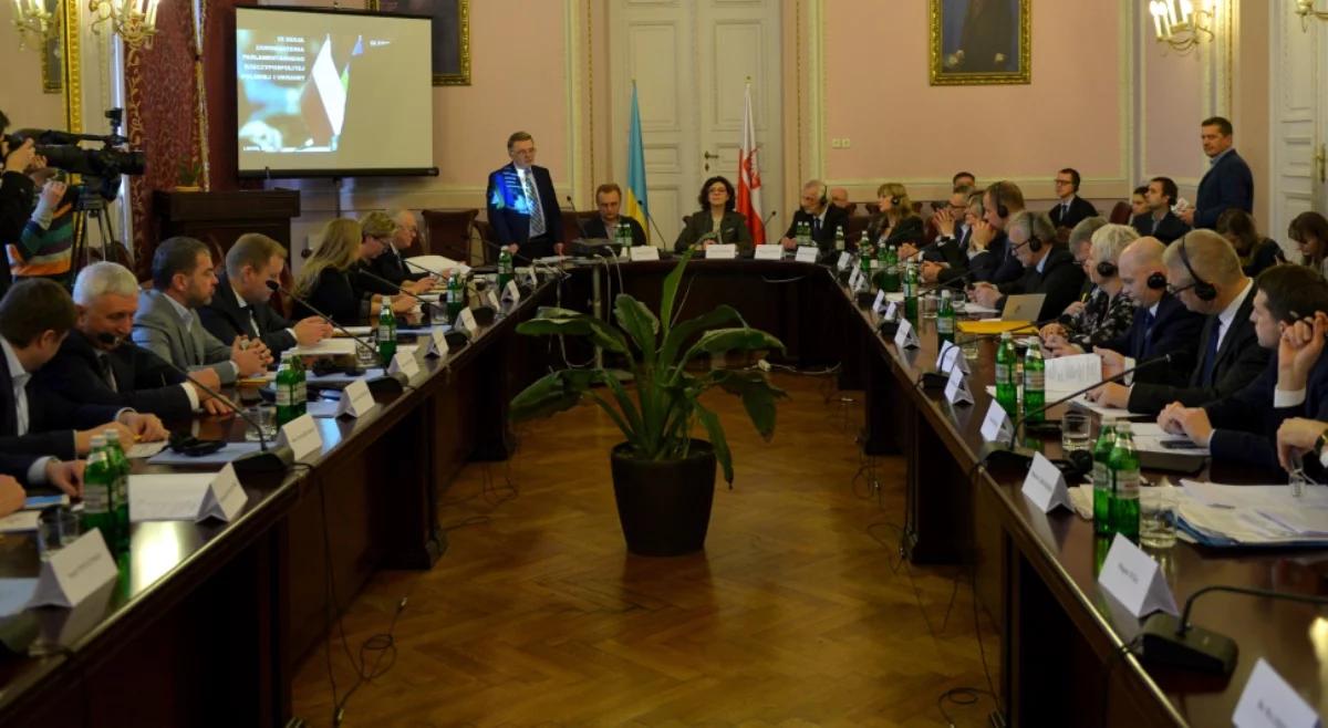 Zgromadzenie Parlamentarne Polska-Ukraina we Lwowie. Dzień po wizycie Petra Poroszenki w Warszawie