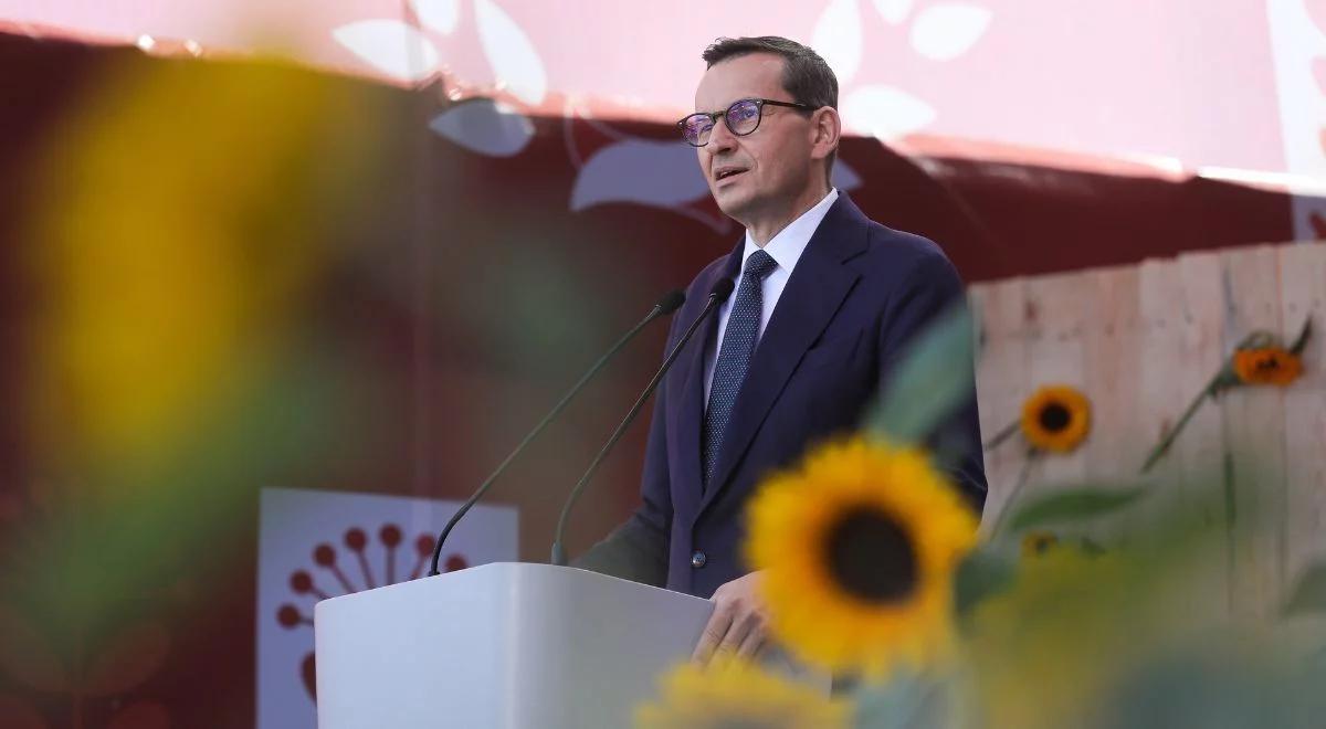 Premier o celach klimatycznych: "Polska nie może zaakceptować narzucanego przez UE tempa transformacji"