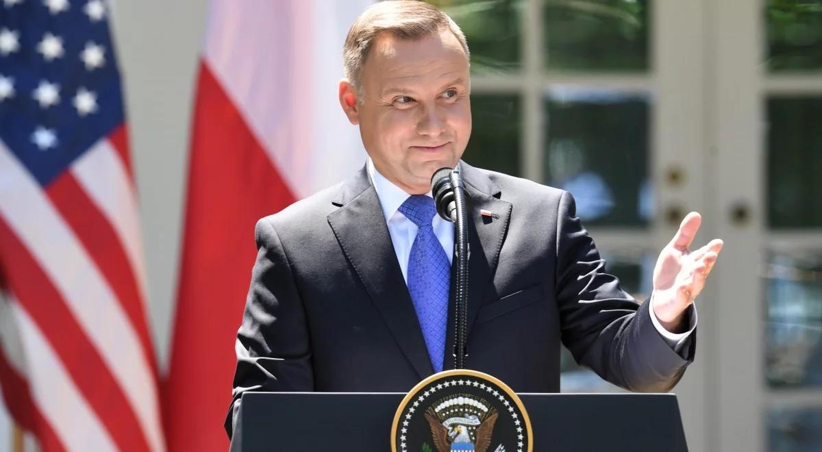 Prezydent Andrzej Duda: będzie więcej żołnierzy USA w Polsce, będzie to stała obecność