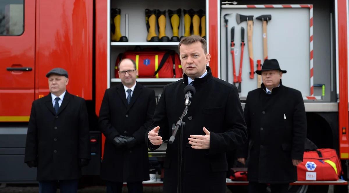 Szef MSWiA: budowanie etosu służby to wartość i przesłanie, z którym warto iść w przyszłość