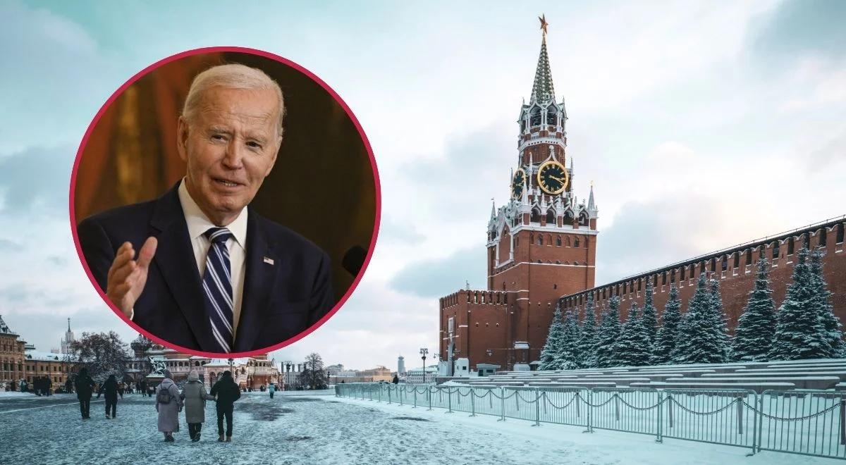 Joe Biden ogłosił nowy pakiet sankcji wobec Rosji. "Przestępcy muszą płacić za zbrodnie"