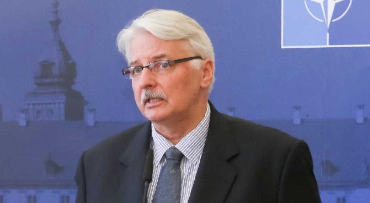 Brexit. Witold Waszczykowski organizuje szczyt szefów dyplomacji UE w Warszawie