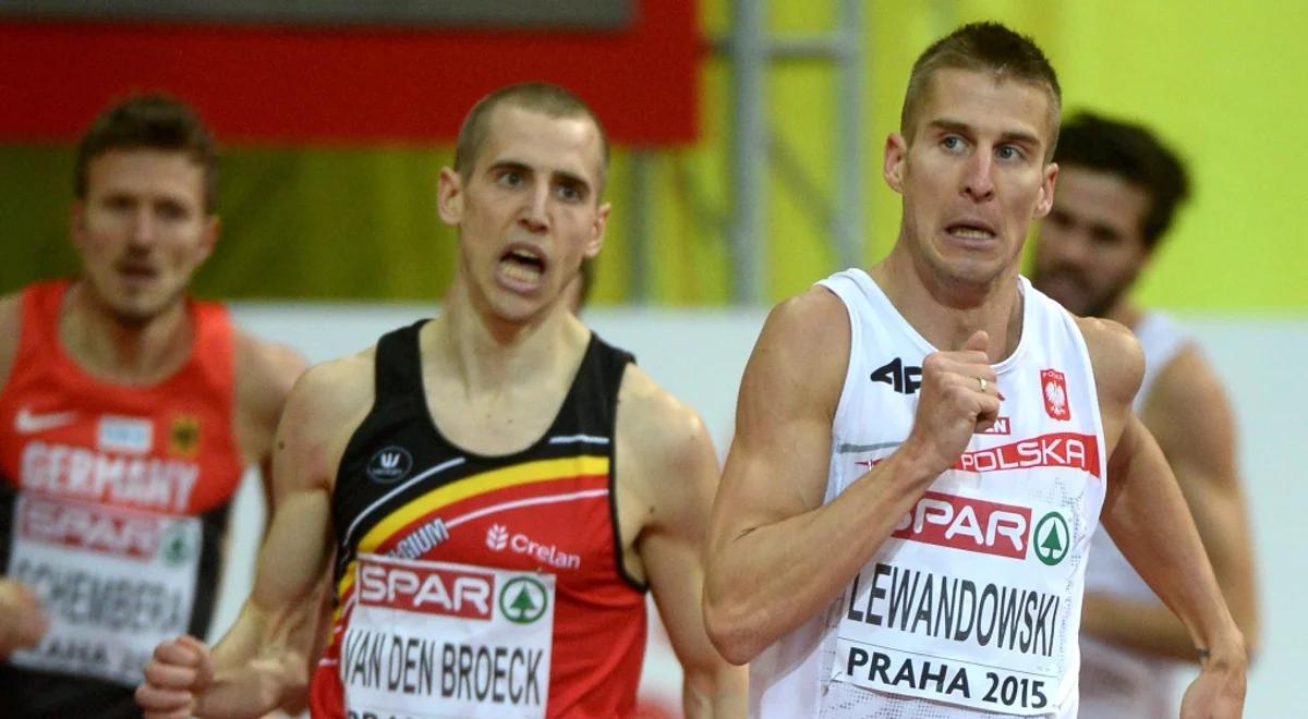 Lekkoatletyczne HME w Pradze: złoty Lewandowski odczarował halę