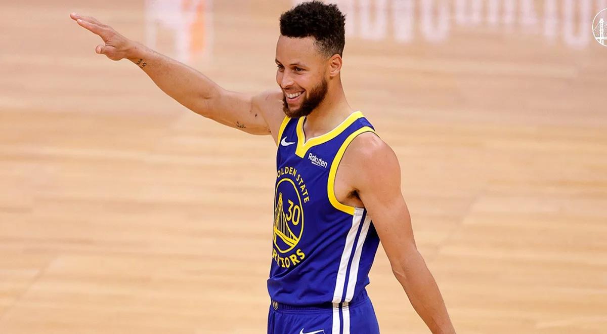 NBA: popis Stephena Curry'ego i wygrana Golden State Warriors