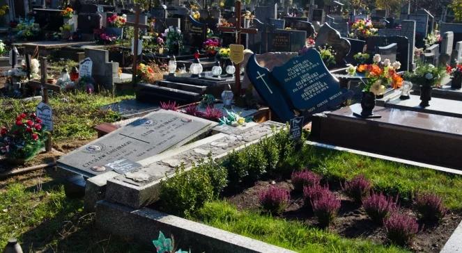 Wandale zniszczyli kilkadziesiąt nagrobków na łódzkim cmentarzu