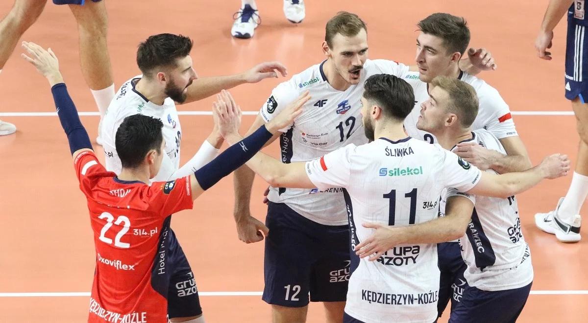 LM siatkarzy: zacięte starcie obrońców tytułu. ZAKSA pokonała Olympiakos na inaugurację