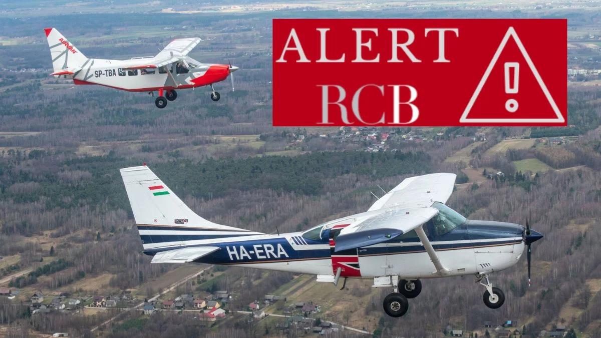 Specjalny alert RCB. Samoloty będą zrzucać szczepionkę