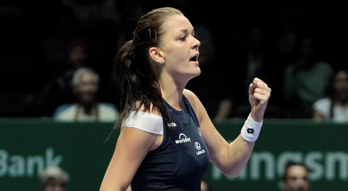 WTA Finals: Agnieszka Radwańska w półfinale turnieju. Szarapowa wyświadczyła Polce przysługę