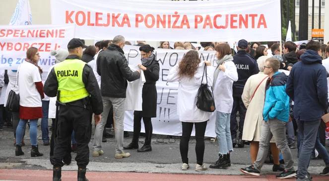 Czy protest lekarzy rezydentów zaszkodzi PiS?