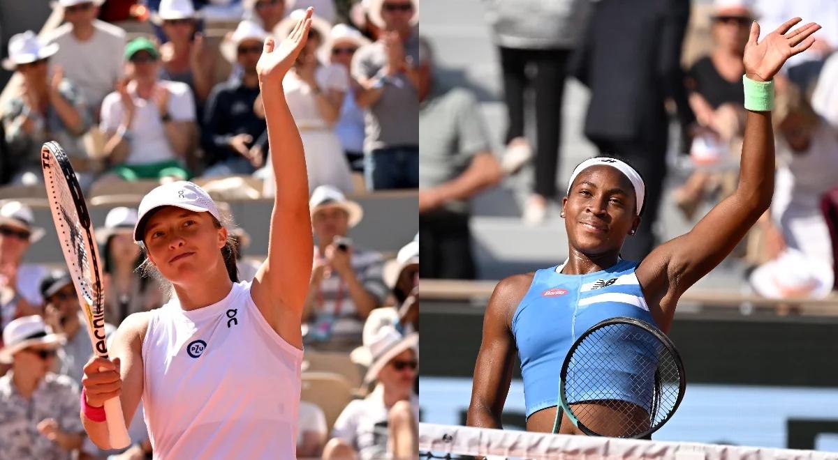 Roland Garros: Iga Świątek - Cori Gauff. Kiedy i o której mecz 1/4 finału w Paryżu?