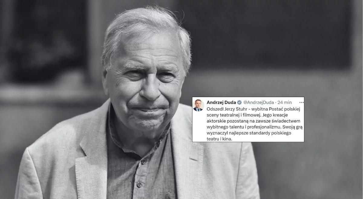 Zmarł Jerzy Stuhr. Prezydent: wyznaczył najlepsze standardy polskiego teatru i kina