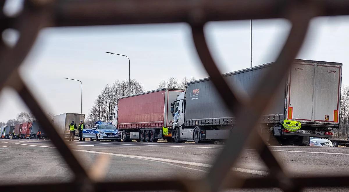 "Jesteśmy gotowi do konstruktywnego dialogu". Reakcja strony ukraińskiej na protest polskich przewoźników