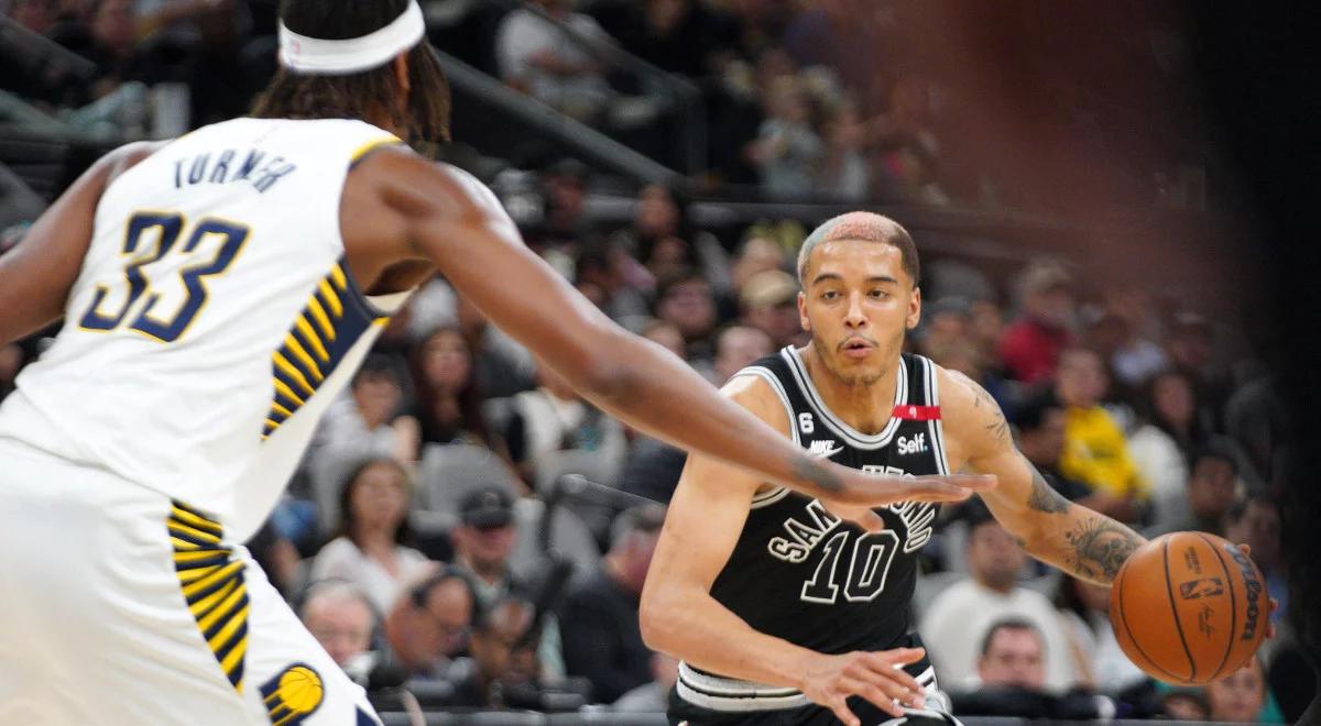 NBA: Jeremy Sochan doceniony. Polak wśród najlepszych debiutantów 