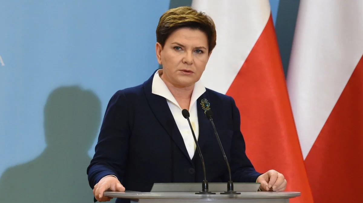 Spotkanie premier z szefem PE ws. słów o zamachu stanu
