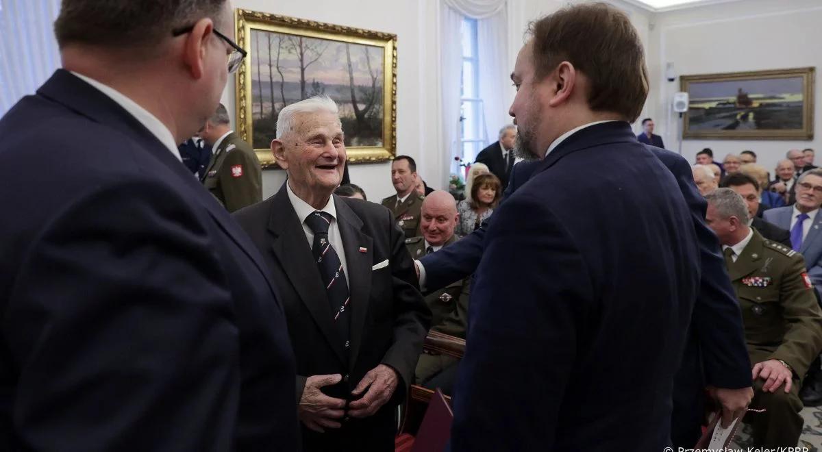 95. urodziny Bogusława Nizieńskiego. Prezydent Duda: pozostał Pan wzorem człowieka niezłomnego