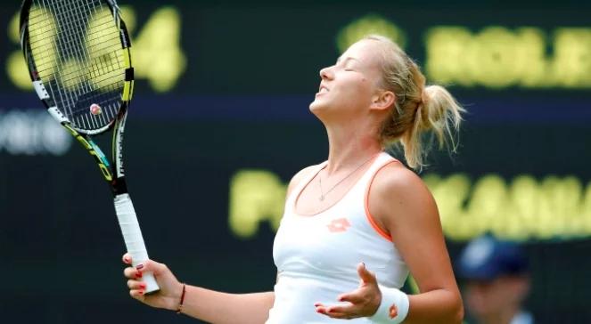 Wimbledon. Kania: nie wykorzystałam szansy, to trochę boli