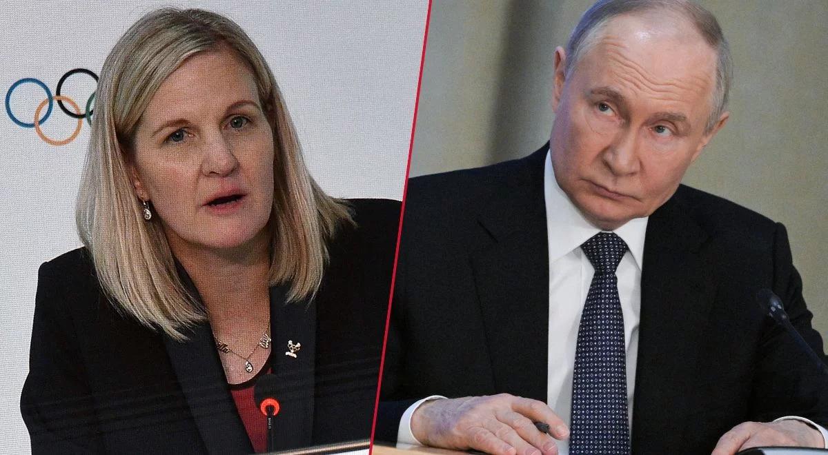 Putin szybko pogratulował nowej szefowej MKOl Kirsty Coventry. Są żądania