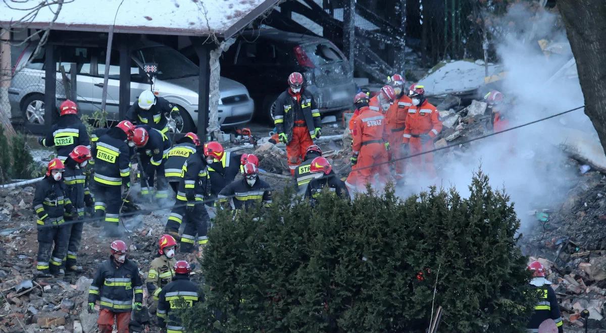 Wydobyto ciała ofiar wybuchu. Zginęło osiem osób, w tym czworo dzieci