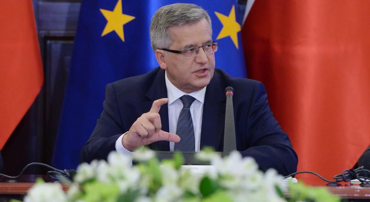 Jednomandatowe okręgi wyborcze rozsądnym rozwiązaniem? Prezydent Bronisław Komorowski zwołuje naradę