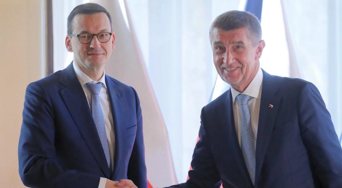 Mateusz Morawiecki w Pradze: interesy Polski i Czech są coraz bardziej zbieżne