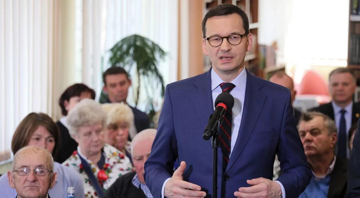 Mateusz Morawiecki o Emerytura+: to nie prezent, a znak wdzięczności