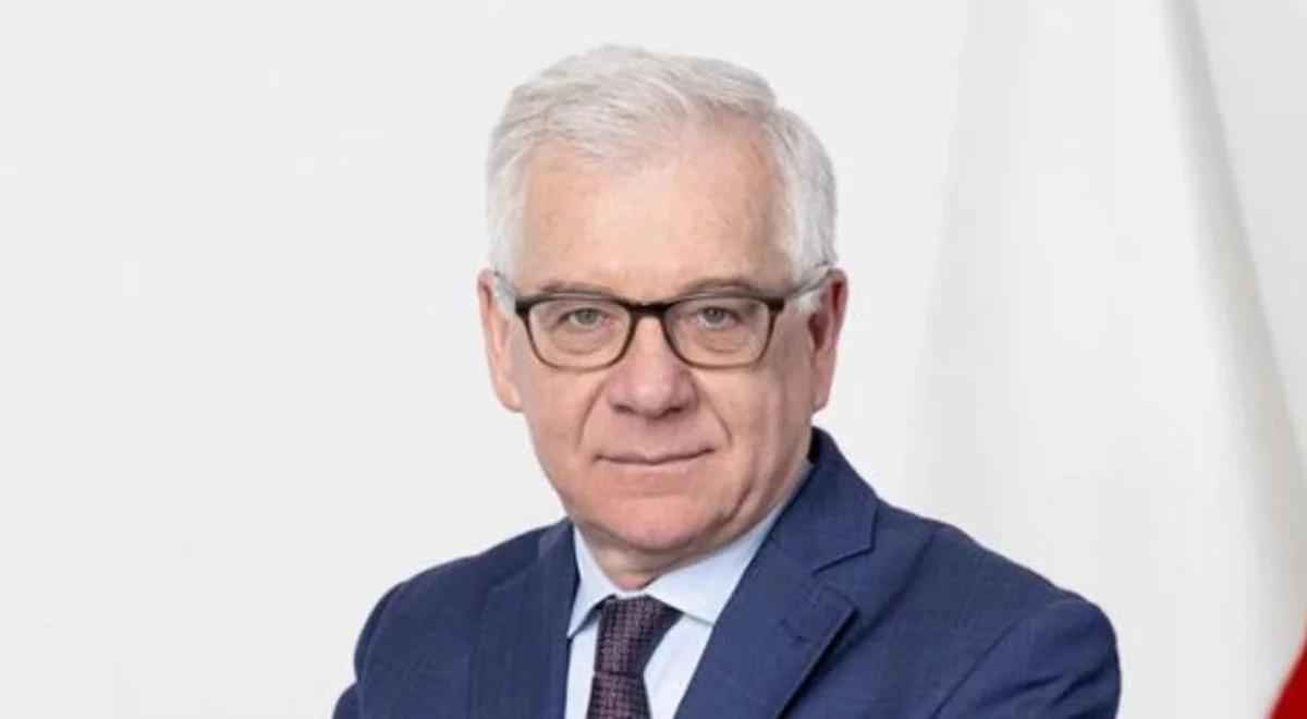 "Wielki szacunek dla nich". Życzenia szefa MSZ z okazji Dnia Polonii i Polaków za Granicą
