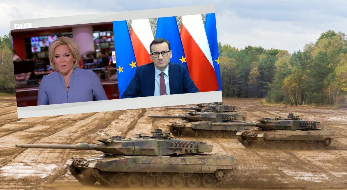 Czołgi dla Ukrainy. Premier Morawiecki w BBC: wolnego świata nie stać na to, by nie wysyłać leopardów