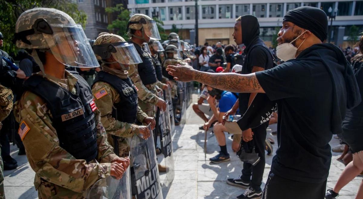 Kolejny dzień protestów w USA. Znaczne siły bezpieczeństwa na ulicach Waszyngtonu