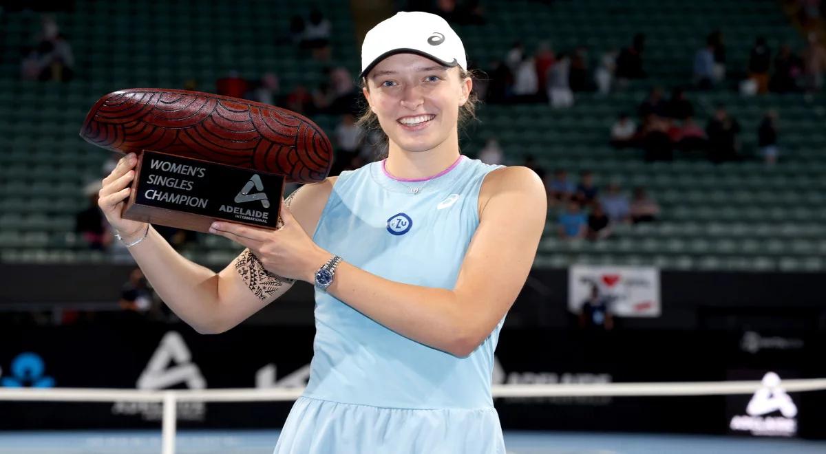 Ranking WTA: Iga Świątek tak wysoko jeszcze nie była. Muguruza i Konta za Polką