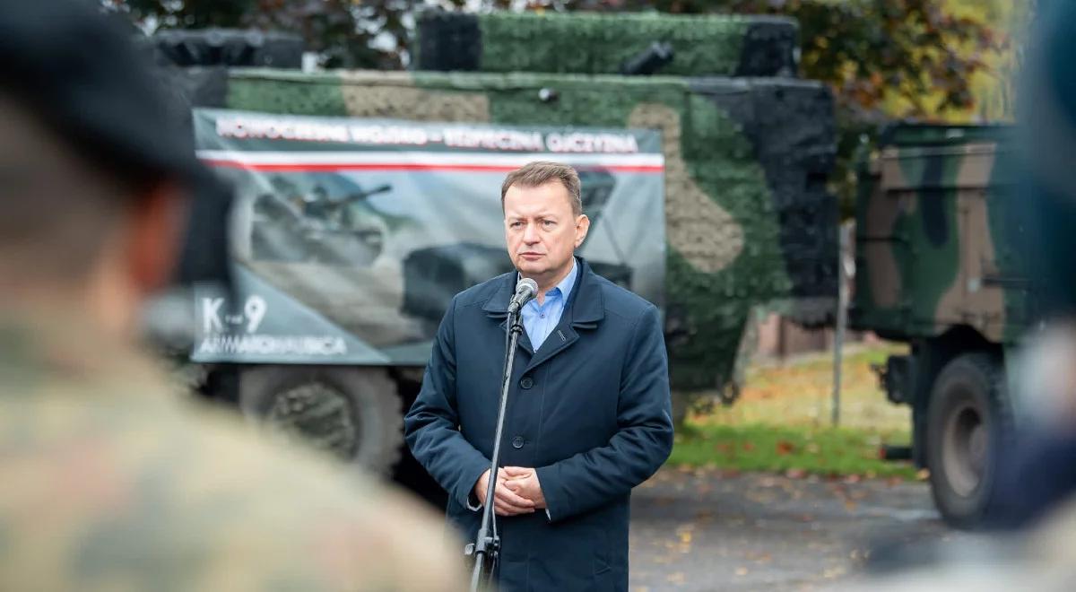 Ślubowanie kadetów klas mundurowych. Uroczystości z udziałem szefa MON