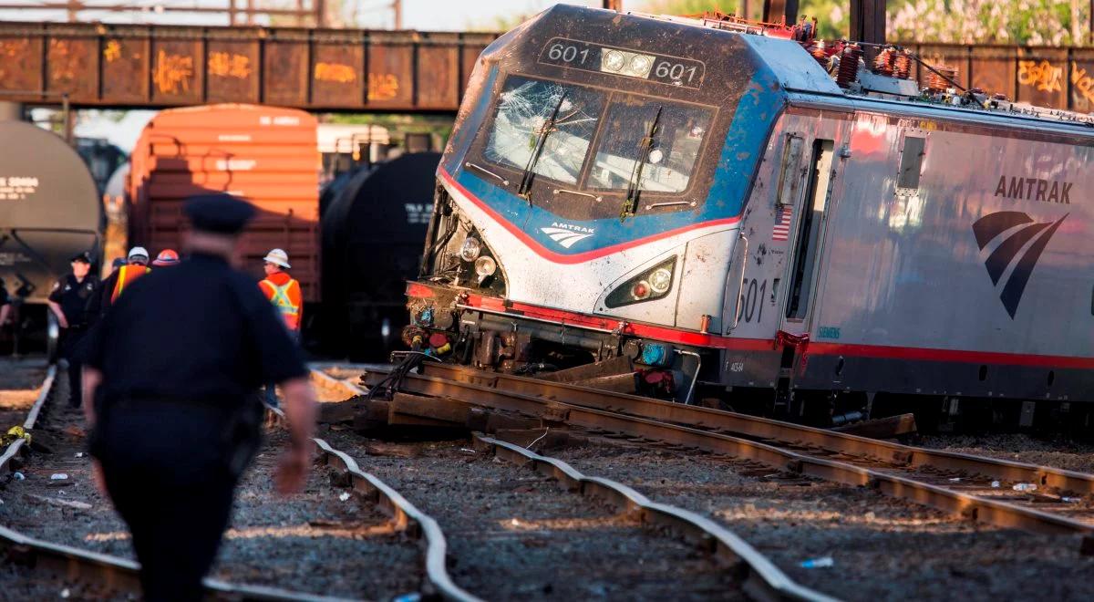 USA: katastrofa kolejowa w pobliżu Filadelfii. Są zabici i wielu rannych